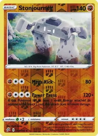 Rebel Clash Stonjourner #111/192 reverse holo